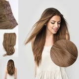 CLASSIC QUAD CLIP-IN EXTENSIONS FOR FINE HAIR (AVAILABLE IN PREMIUM AND EUROPEAN HAIR GRADES)
