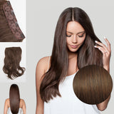 CLASSIC QUAD CLIP-IN EXTENSIONS FOR FINE HAIR (AVAILABLE IN PREMIUM AND EUROPEAN HAIR GRADES)
