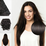 CLASSIC QUAD CLIP-IN EXTENSIONS FOR FINE HAIR (AVAILABLE IN PREMIUM AND EUROPEAN HAIR GRADES)