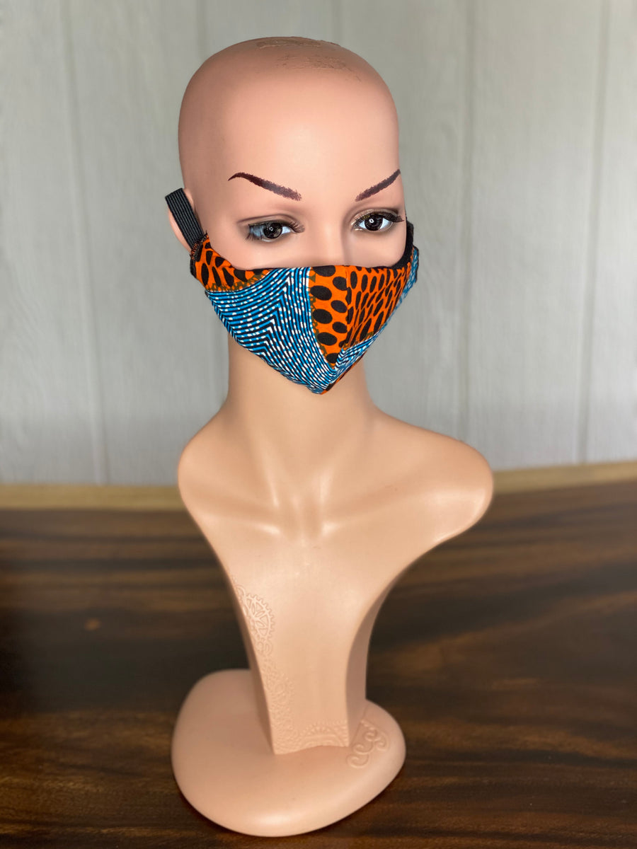 Dutch Mask BAMBOO-LINED DUTCH FABRIC FACE MASKS - DUPLICITOUS β pacifichairwigs