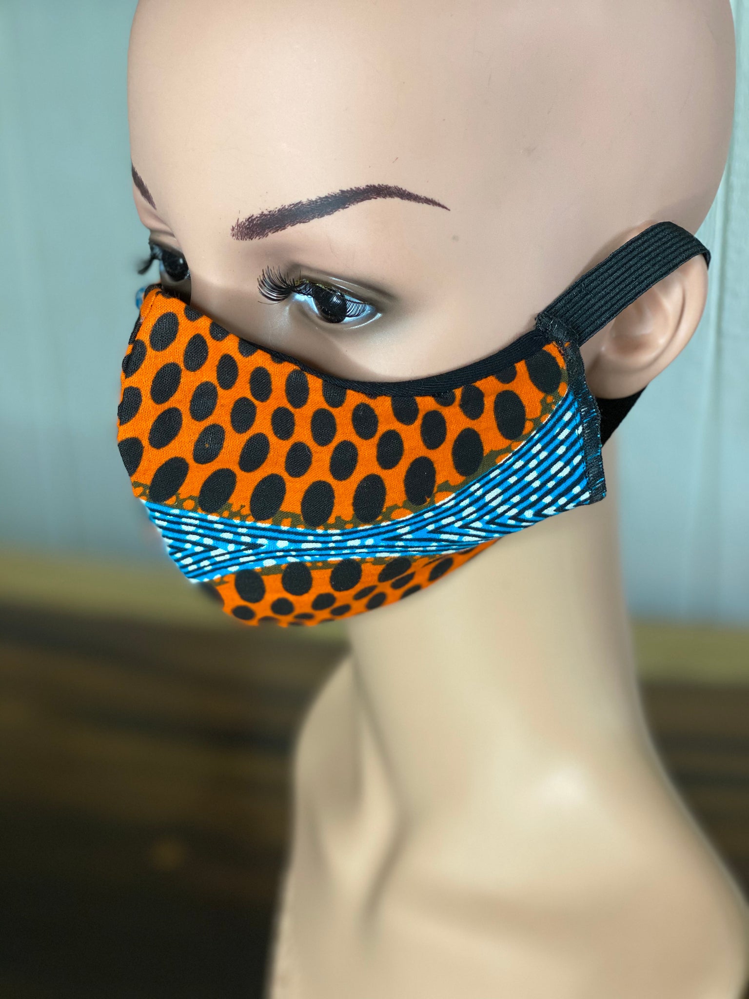 Dutch Mask BAMBOO-LINED DUTCH FABRIC FACE MASKS - DUPLICITOUS β pacifichairwigs