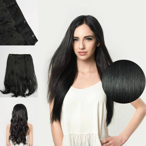 CLASSIC QUAD CLIP-IN EXTENSIONS FOR FINE HAIR (AVAILABLE IN PREMIUM AND EUROPEAN HAIR GRADES)